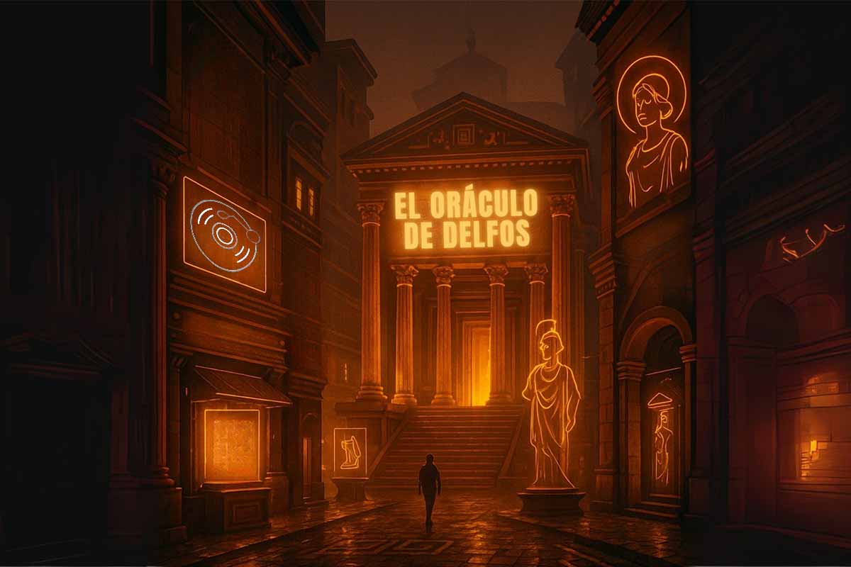 Oráculo de Delfos, concepto radial