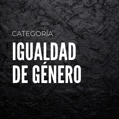 Igualdad de género