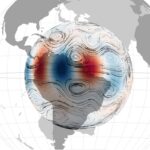 Nuevas y gigantes ondas magnéticas del centro de la Tierra